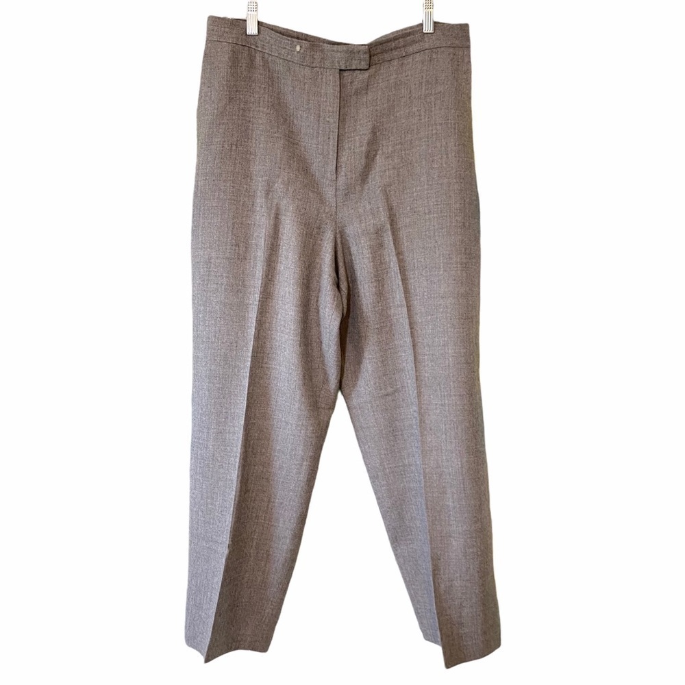 Pendleton Wool Gray Slacks Pants Sz 16 Petite